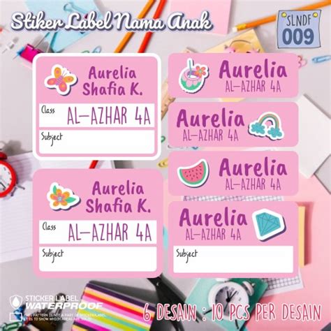 Detail Desain Stiker Nama Sekolah Koleksi Nomer 38