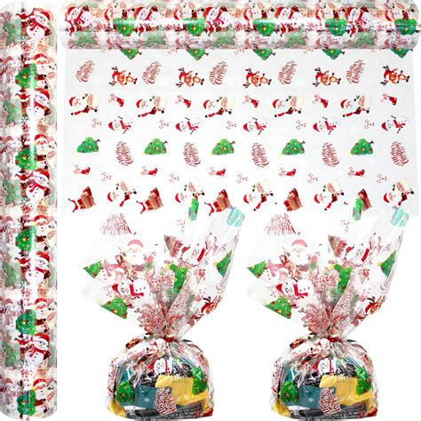 Amazon Anapoliz Christmas Cellophane Wrap Roll Ft Long X