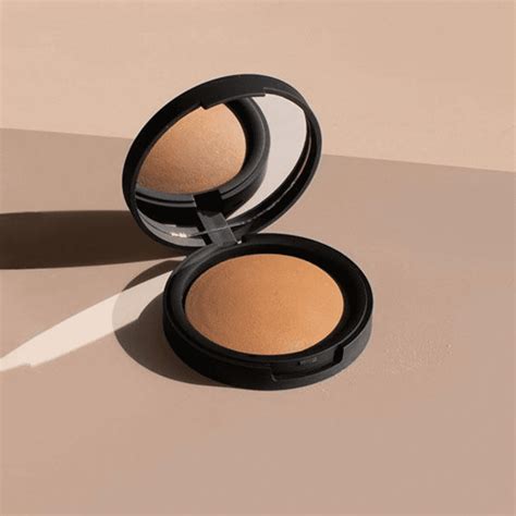 Inika Baked Mineral Foundation Dark Shades Organic Makeup Stella Beauty