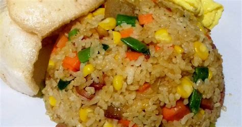 Resep Nasi Goreng Sayur Sosis Telur Dadar Oleh Dapur Bwish Cookpad