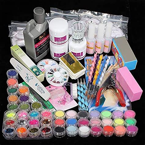 Maniküre Sets Nail Art Kit 42 Acrylpulver Kaufland de