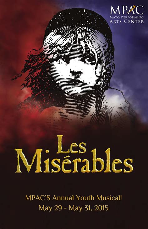 Les Misérables Program Book by Mayo Performing Arts Center - Issuu