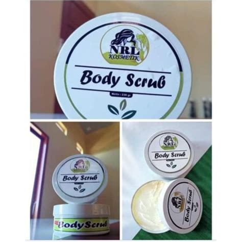 Jual Body Scrub By Nrl Kosmetik Original Kemasan Baru Shopee