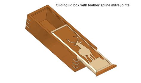 Wooden Box Sliding Lid Plans Plans Free PDF Download