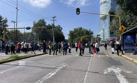 Edomex Vecinos De Naucalpan Realizan Bloqueo Por Desabasto De Agua