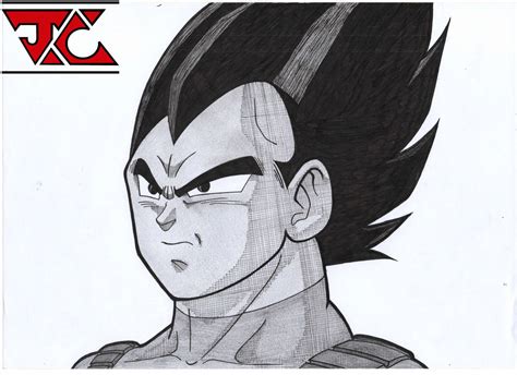 Vegeta pencil art by koptea-thai-nawi on DeviantArt