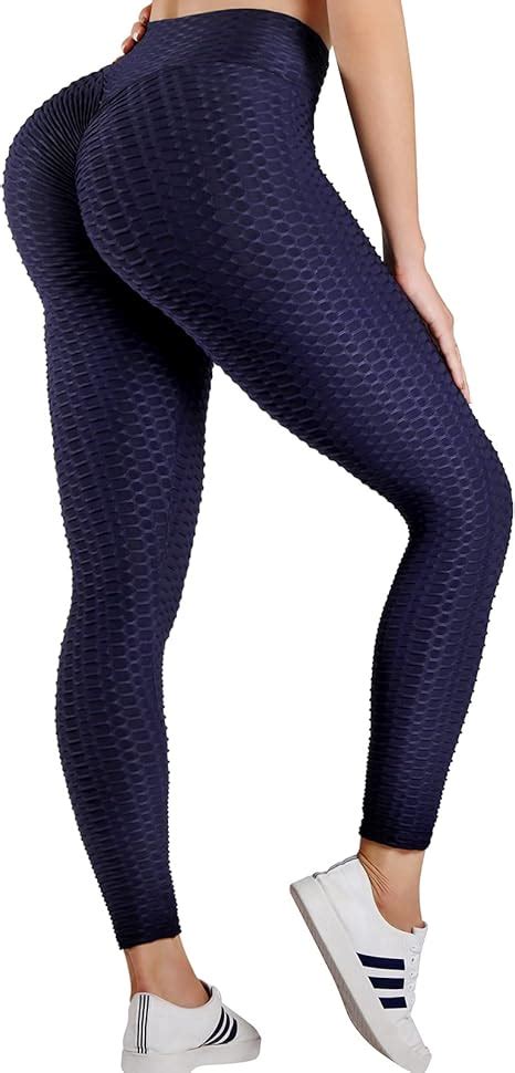 Netolo Tik Tok Leggings Damen High Waist Push Up Leggings Boom Booty