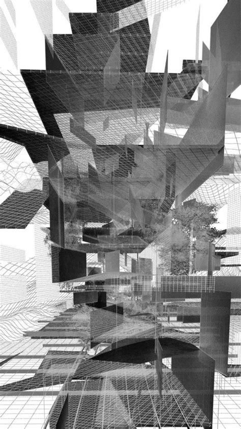 Abstract Architecture Collage