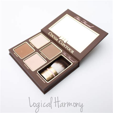 Too Faced Cocoa Contour Palette Review Logical Harmony