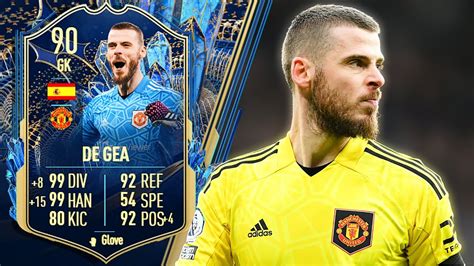 Team Of The Season De Gea Player Review Fifa Youtube