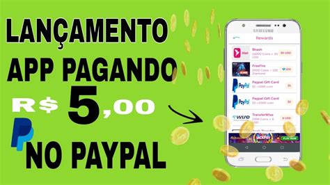 💸 Saque RÁpido Aplicativo Para Ganhar Dinheiro No Paypal Paga Na Hora Youtube