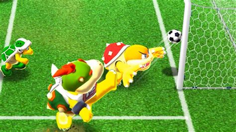 Mario Sports Superstars 3ds Football Baby Mario Bowser Jr Vs Birdo