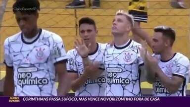 Globo Esporte Sp Corinthians Passa Sufoco Mas Vence Novorizontino Na