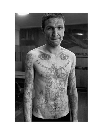 Print No 16 Sergei Vasiliev Photographs Russian Criminal Tattoo