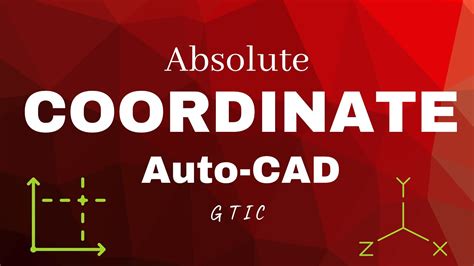 How To Use Absolute Coordinate System In Autodesk AutoCAD Tutorial 1