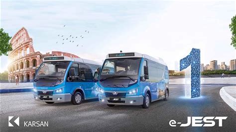 Karsan E JEST Becomes One Of 4 Electric Minibuses Sold In Europe