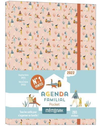 Agenda Familial M Moniak Pocket Broch Editions Nesk