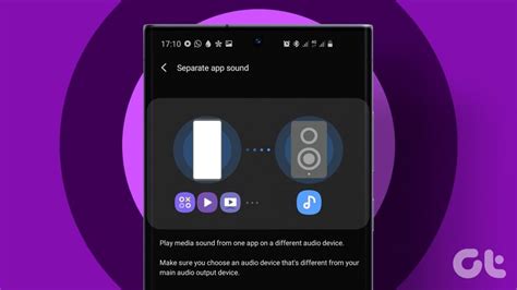 What Is Samsung Separate App Sound And How To Use It Guiding Tech