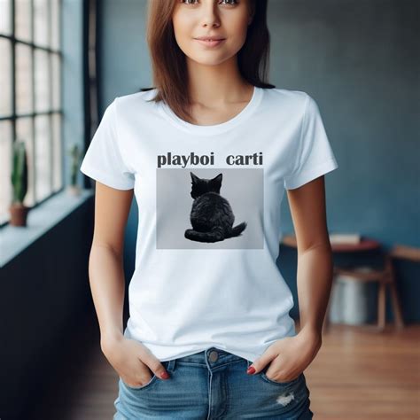 Playboi Carti Cat Shirt High Quality Printing