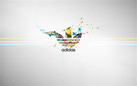 Adidas Colourful Brands Abstract Fashion HD Wallpaper Peakpx