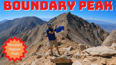 Nevada S Highest Mountain Boundary Peak With Montgomery Peak Hike