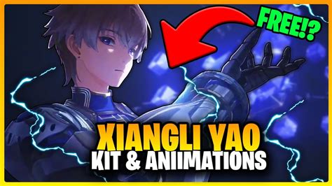 Free Xiangli Yao Replaces Calcharo Xiangli Yao Kit Animation