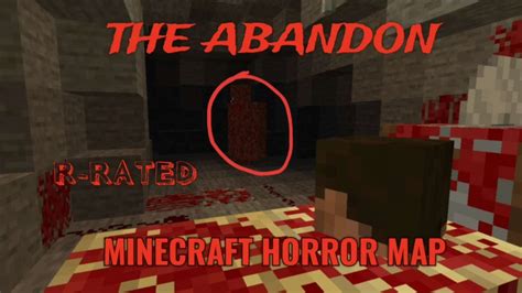 Minecraft Pe The Abandon Horror Map Gameplay R Rated Youtube