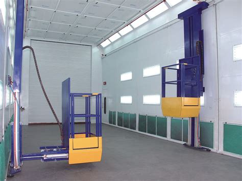 Paint Booth Man Lift Personnel Access Platform Gz Guangli