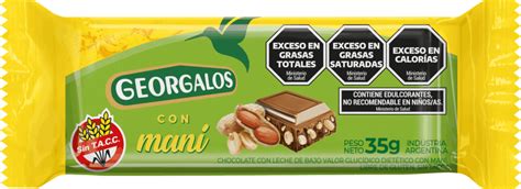 Chocolate Sin Azucar Con Mani X Grs Sku Georgalos Ecommerce