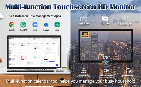 Amazon Touchscreen Digital Calendar 27 Inches Touchscreen