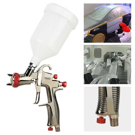 Lvlp Air Spray Gun R500 Car Gravity Airbrush Painting Gun 13mm Nozzle