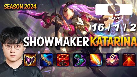 Dk Showmaker Katarina Vs Ezreal Mid Patch Kr Ranked Challenger