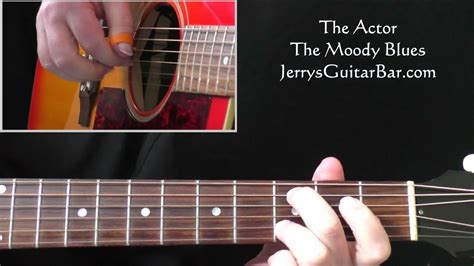 The Moody Blues The Actor Guitar Lesson Tab And Chords Jgb