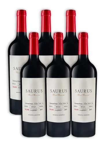 Saurus Barrel Fermented Vino Cabernet Franc Caja X6u 750ml