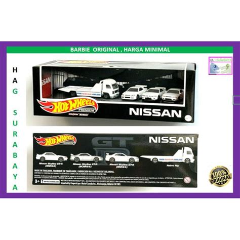 Jual Hot Wheels Car Culture Premium Set Nissan Diorama Box GMH Hw Monas Kab Bekasi HAG