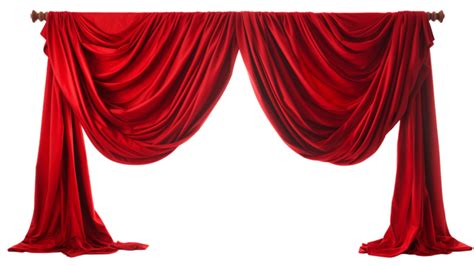 Red Curtain Pngs For Free Download