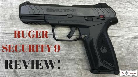 RUGER SECURITY 9 REVIEW YouTube