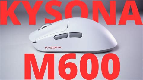 MOUSE ABSURDO POR MENOS DE R 200 KYSONA M600 YouTube