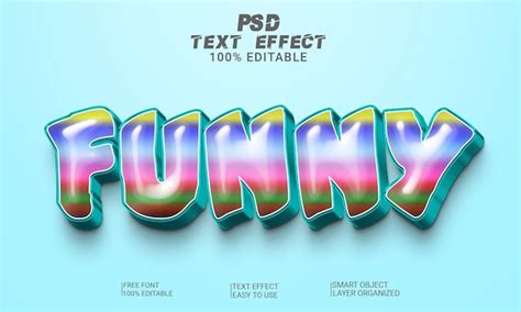 Efecto De Texto D Archivo Psd De Estilo De Texto Editable Completo