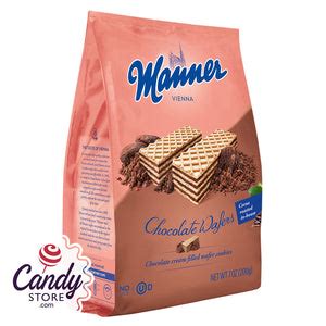 Manner Chocolate Wafer 7oz Bag 12ct - CandyStore.com