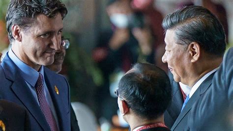 Video At G Summit Xi Jinping Confronts Canada S Trudeau Over