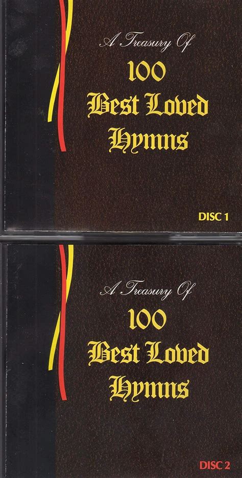 A Treasury Of 100 Best Loved Hymns Various Artists Amazon Es Cd Y