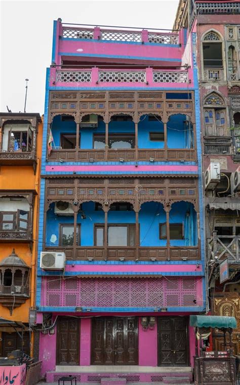 Old Lahore Historical Buildings, Food Street Lahore Pakistan Editorial ...