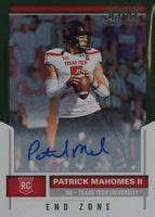 Patrick Mahomes II 2017 Score 403 Rookie Signatures End Zone 6