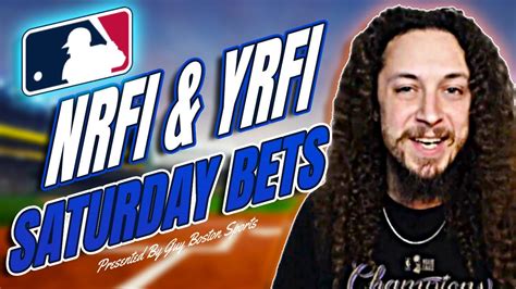 Mlb Nrfi Yrfi Picks Today Free Mlb Runs First Inning Bets