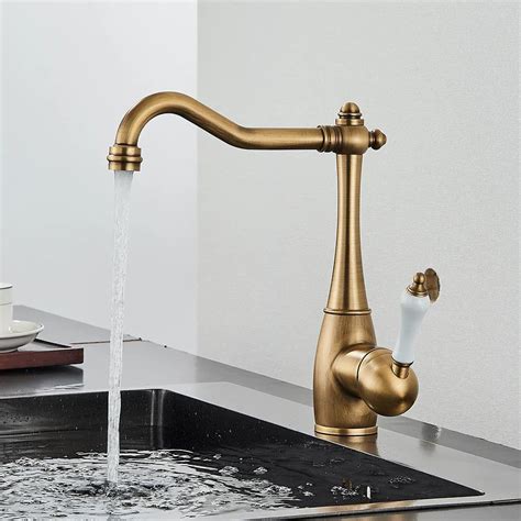 Afralia Brass Basin Waterfall Faucet Mixer Tap For Kitchen Bathroom