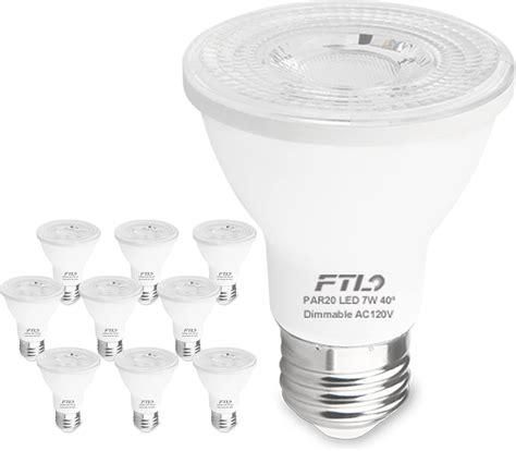 Ftl Par Led Bulbs W W Equivalent W Lm Dimmable Flood Light