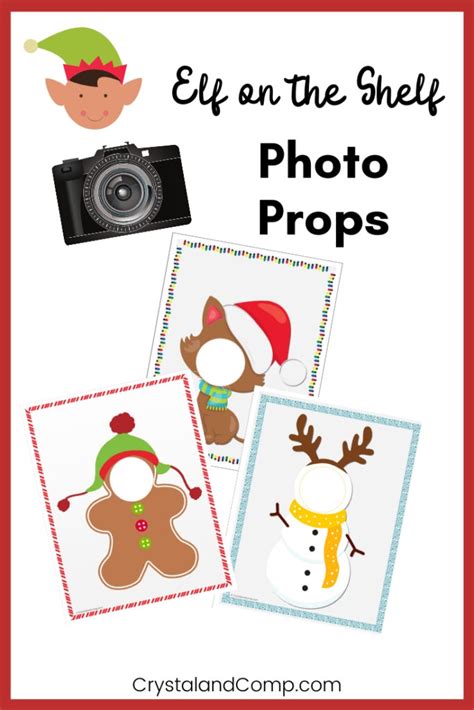 Easy Elf On The Shelf Printable Props