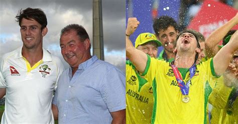 Mitchell Marsh And Geoff Marsh Become First Father Son Duo To Win Cricket World Cup Finals