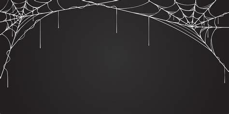 Premium Vector | Spider web background halloween template